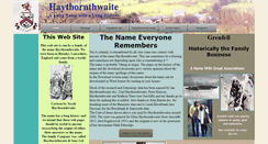 Desktop Screenshot of haythornthwaite.com