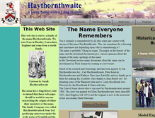 Tablet Screenshot of haythornthwaite.com